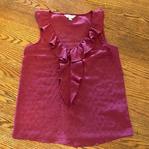 LC Lauren Conrad size XS Wonen’s sleeveless Blouse